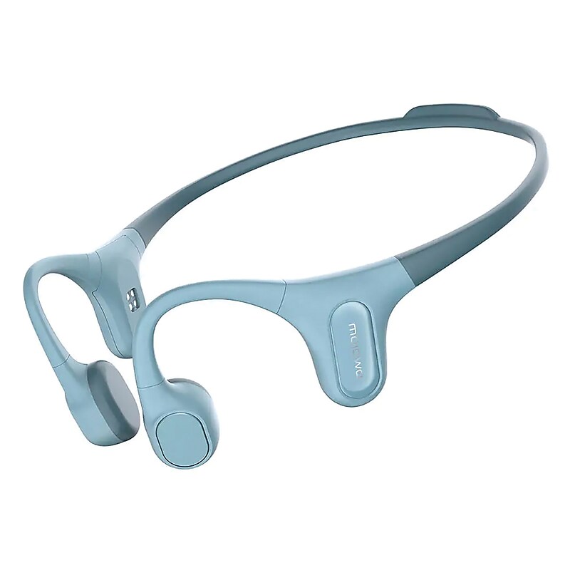 Mojawa Run Plus Wireless Noise Canceling Bone-Conduction Open-Ear Waterproof Headphones, Bluetooth, Blue (RP-BE-GL-01) image 1