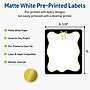 Avery Rectangle Laser/Inkjet Multipurpose Labels, 4" x 3-1/3", White, 40/Pack (19479370858)~#|#~8825B374-A5DE-4460-9C72D5CE5165D144_sc7