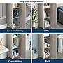 Sauder Select 71"H Storage Cabinet with 4 Shelves, Spring Maple (443663)~#|#~8826E1D3-EB04-449F-9A0DBEFE670A0532_sc7