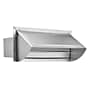 Lambro 22-Gauge Aluminum Wall Exhaust Hood Vent with Spring Gasketed Damper and 5" Tail, Silver (1060)~#|#~88296B93-5BA9-458B-A71EF6BFA9A3A5BB_sc7