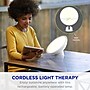 Verilux HappyLight Halo Light Therapy Lamp, White (VT54WW6)~#|#~8829D2CF-8161-4C7A-810BCE935429C568_sc7