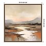 Amanti Art Peaceful Scenic River View I by Irena Orlov Framed Canvas Wall Art Print, 22"W x 22"H (A42678929265)~#|#~882EBCD3-1781-429D-82BA77A91E107B4F_sc7