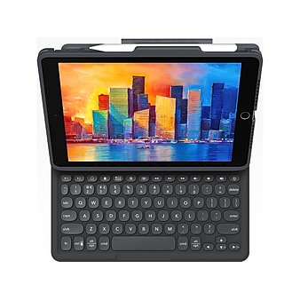 Zagg Pro Keys Polycarbonate 10.9" Wireless Keyboard and Detachable Case for iPad Gen 10, Black (103410811)