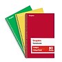 Staples 1-Subject Notebooks, 5" x 7.75", College Ruled, 80 Sheets, Assorted Colors, 3/Pack (ST11670C)~#|#~88310A34-1749-4EC9-AE07F00AE3C6EDEF_sc7