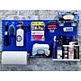 Triton Products LocBoard 18" x 36" x 9/16" Steel Square Hole Pegboard, 18 Assorted Hooks (LB18-1BH-KIT)~#|#~88347518-373F-44A1-9F3D3748E0A58C2C_sc7