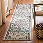Safavieh Madison Collection 2' x 8' Runner Indoor Area Rug, Machine Made, Cream/Blue (MAD473B-28)~#|#~8836905F-1B70-4A0E-A19B38A667E32E57_sc7