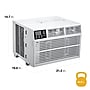 Whirlpool 115-Volt 10000 BTU Window Air Conditioner with Remote, White (WHAW101CW)~#|#~8837A227-882D-4A73-A5899A9859899021_sc7