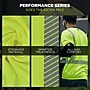 GloWear 8292 High Visibility Short Sleeve T-Shirt, ANSI Type R Class 2, Lime, X-Small (22231)~#|#~88394FDE-4566-421B-A410731C9D5268DF_sc7