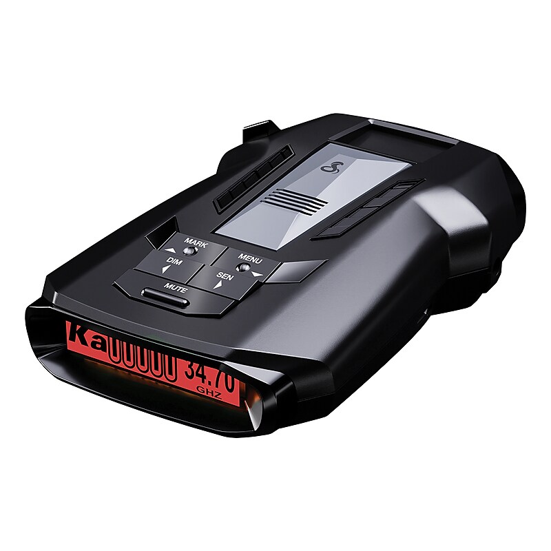 Cobra RAD 700i Premium Detection Radar/Laser Detector with Bluetooth, Black (0180012-1) image 1