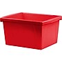 Storex Polypropylene/PP 4 Gallon Classroom Storage Bin, 7.9" x 11.3" x 13.6", Red, 3/Bundle (STX61452U06C-3)~#|#~8849FDDC-9B29-44B7-A681DAE0D006B348_sc7
