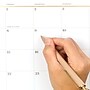 2025-2026 Cambridge Workstyle 15" x 12" Academic Monthly Wall Calendar, White/Gold (1606-707A-26)~#|#~884C6A9D-DC3A-458C-A4E1346C4F7216FD_sc7