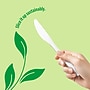 Perk™ Eco Compostable PLA Knife, Medium-Weight, White, 300/Pack (PK56199)~#|#~884E2071-3A9C-48BF-8FBA87B534D0D615_sc7