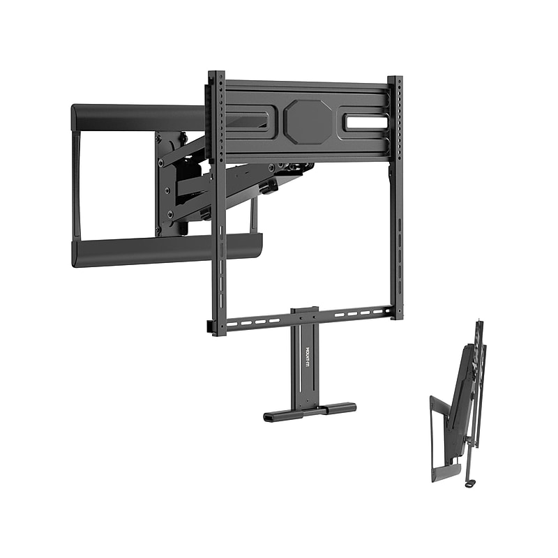 Mount-It! Pull-Down Fireplace TV Mount with Spring Arm, 72 lbs. Max. (MI-395) image 1