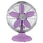 Good Housekeeping Retro 12" Oscillating Table Fan, 3-Speed, Lavender (92619)~#|#~8854CADF-C5D8-4401-A59E6E4189DCDCD8_sc7