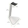 Kanto Universal Headphone Stand, Silver (H1S)~#|#~8856CAAA-7EF8-4158-A6F5AA24304B3557_sc7