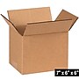 7" x 6" x 6" Shipping Boxes, 32 ECT, 25/Bundle (766)~#|#~885C1F14-17A8-4323-9B207B2F661824DA_sc7