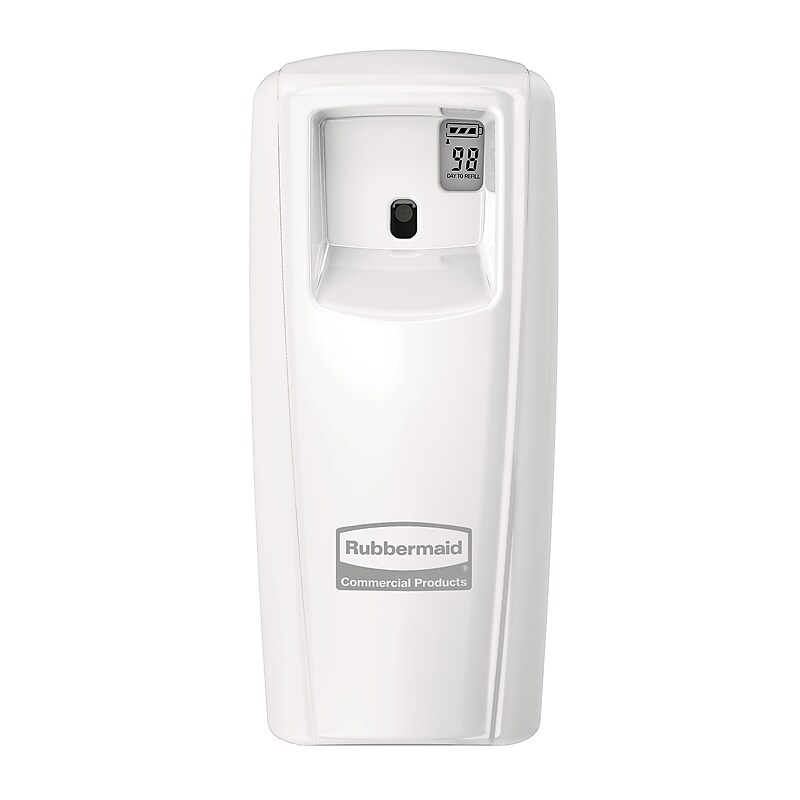 Rubbermaid Microburst 9000 Air Freshener Dispenser, 107.2 oz., White (1793535) image 1