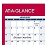 2026 AT-A-GLANCE 16" x 12" Yearly Wet-Erase Wall Calendar, Reversible, White/Red (PM330B-28-26)~#|#~887628CF-93F9-47BC-98A1B13D3D8B4847_sc7