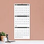 2027 AT-A-GLANCE Contemporary 12" x 27" Three-Month Wall Calendar, White/Black (PM11X-28-27)~#|#~8878DE63-BD37-4C28-942C44D870A670A5_sc7