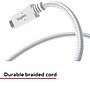 Staples TECH USB-C to USB-C Charging Cable, 3.3 ft., White (ST62317)~#|#~888C21F5-7D7D-496B-A7CDA5ADE2D82CF7_sc7