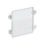 Azar Sign Holder, 8.5" x 11", Wall Mounted, Clear Acrylic, 10/Pack (106614-10PK)~#|#~888E14CB-C23B-46D2-89CED4F0E956EE36_sc7