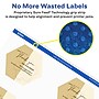 Avery Laser/Inkjet Multipurpose Labels, 2.9" x ", Glossy White, 150/Pack (94121)~#|#~888E7B9E-4D9E-4EB6-8F96978642BD80F6_sc7