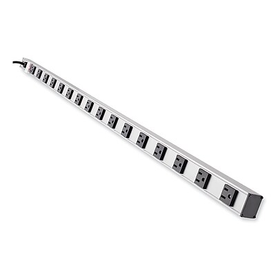 Tripp Lite 16-Outlet Vertical Power Strip, 15′, Silver (TRPPS4816) Simolary simolary.com