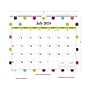 2024-2025 Blue Sky Teacher Dots 15" x 12" Academic Monthly Wall Calendar (100340-A25)~#|#~88933994-0873-4ECE-8E020A800BAFB114_sc7