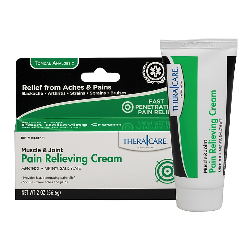TheraCare Muscle & Joint Pain Relieving Cream, 2 oz. (19-212) image 1