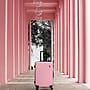 DUKAP Discovery 3-Piece Hardside Spinner Luggage Set, TSA Checkpoint Friendly, Pink (DKDISSML-PNK)~#|#~8897B6D0-1722-42D2-8DA4ABB4AE68B93C_sc7