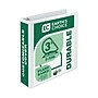 Samsill Earth's Choice Plant-Based Durable 3" View Binders, D-Ring, Made in USA, White (16987)~#|#~889D2194-016F-4EA7-8FB9A80C1C163D54_sc7