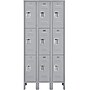 Global Industrial Infinity 78"H 3-Tier 3-Column Storage Locker, Gray (493424GY)~#|#~889DD0A9-F715-4A01-B71DC05851665FE5_sc7