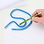 Staedtler 24" Imperial/Metric Flexible Curve Ruler, Plastic, Blue (97160-24BK)~#|#~88A21086-CB0C-4199-8C53D53733BC60B8_sc7
