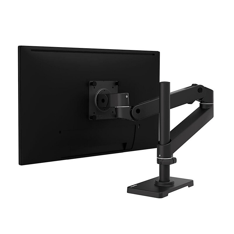 Ergotron LX Pro Adjustable Desk Mount Articulating Arm, Up to 34" Monitor, Black (45-695-292) image 1