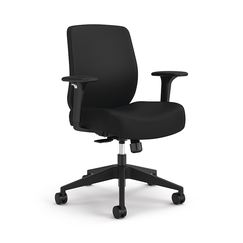 HON Altern Fabric Swivel Task Chair, Black (HPTCC1-T1UU.BLK) image 1
