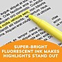 BIC Brite Liner Stick Highlighter, Chisel Tip, Yellow, 24/Pack (BL241YEL)~#|#~88B6CFDA-D1A5-4C70-82B211DF095E3A16_sc7