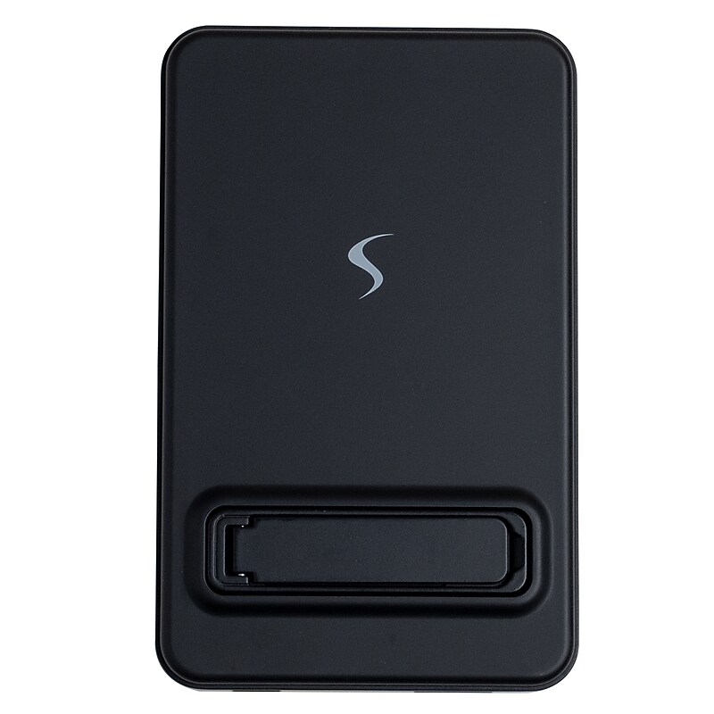 Scapade MagPower Max Magnetic Wireless Qi 10,000-mAh v2.0 Portable Power Bank, Black (S-PBQ10K) image 1