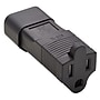 Tripp Lite 5-15R to C14 Power Adapter, Female to Male, Black (P002-000)~#|#~88BB70AE-4D7D-44CB-9483FCE422AC196C_sc7