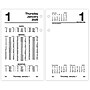 2026 AT-A-GLANCE Financial 6" x 3.5" Personal Organizer Refill Pages, White/Black (S170-50-26)~#|#~88C24986-F754-4061-A94E0C2A44C3DA04_sc7