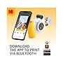 Kodak Smile+ 5 Megapixels Digital Instant Print Camera, White/Yellow (RODSMPCAMW)~#|#~88C28014-3D48-4194-9757C5AA3F582A9D_sc7