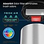 iTouchless Stainless Steel Round Sensor Trash Can with AbsorbX Odor Control System, 13 Gal., Silver (IT13RCB)~#|#~88C3DD08-3B21-4135-B4287793A87BE212_sc7