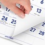 2026 AT-A-GLANCE 12" x 27" Three-Month Wall Calendar, White/Purple (PM11-28-26)~#|#~88CC0261-39D3-4888-901C7CB274CA2B6F_sc7