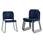 Flash Furniture Hercules Kenai Office Reception Stack Chairs, Navy Plastic/Gray Frame, 5/Pk (5RUT239ANNV)~#|#~88D2C868-840B-4A7A-B93DF2973A4120D9_sc7