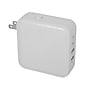 Targus PowerElite USB Type-C/USB Type-A 100W Universal Wall Charger, White (APA10906US)~#|#~88D37C84-F824-400C-96972F47A36ADC52_sc7