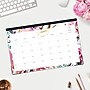 2027 Blue Sky Magenta Blooms 17" x 11" Monthly Desk Pad Calendar, Pink/White (149057-27)~#|#~88D3CB63-7A32-425A-85E2DB0BD0F50610_sc7