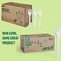 Perk™ Eco Compostable PLA Fork, Medium-Weight, White, 300/Pack (PK56201)~#|#~88D63C46-91F8-4273-8D2B894712C714AB_sc7