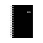 2025 Blue Sky 3.63" x 6.13" Weekly & Monthly Planner, Plastic Cover, Black (148363)~#|#~88D8CC15-B4D0-4FC1-A2F2D30836278A39_sc7