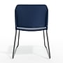 Flash Furniture Hercules Kenai Office Reception Stack Chair, Navy Plastic/Gray Frame (RUT239ANNV)~#|#~88DD05C7-5897-402F-A4F22791103B271B_sc7