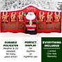 Fraser Hill Farm 4' Pre-Lit Inflatable Santa in Reindeer Stable (FHFRDRSTBLE041-L)~#|#~88DD9775-20D9-4B3E-A4925D082379E7AE_sc7