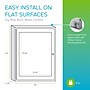 Ghent 1 Door Enclosed Vinyl Bulletin Board, Satin Aluminum Frame, 24"H x 18"W, Silver, (GHEPA12418VX193)~#|#~88DE3B88-2079-4DA7-A178D0A981F287A1_sc7